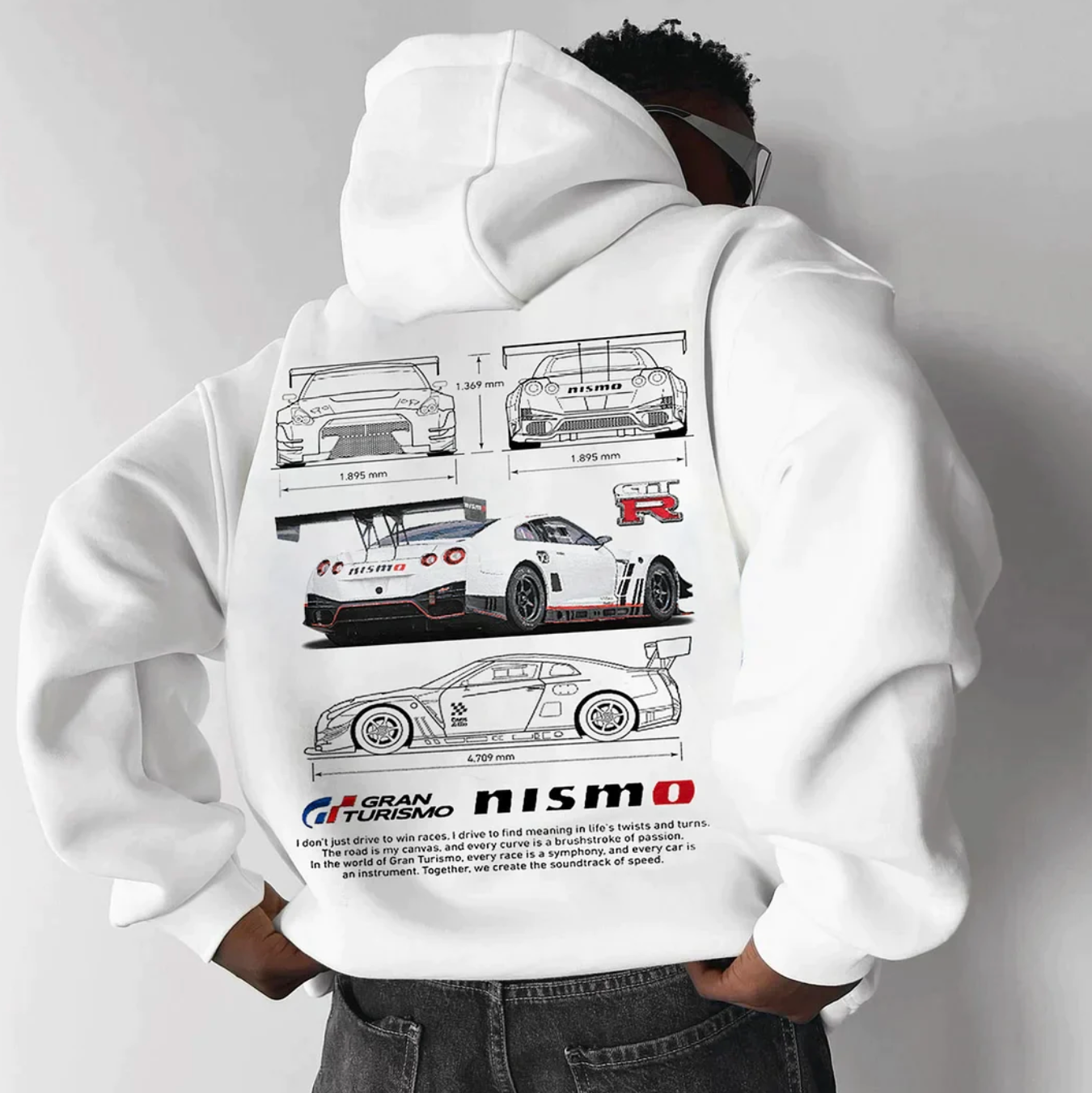 Racing Fevers™ Oversized Hoodie